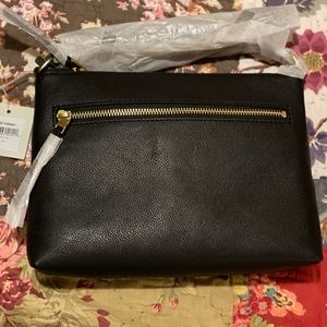 Black Fossil Fiona EW Crossbody